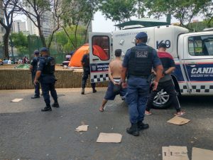 Canil da GCM localiza entorpecentes na Praça da Sé