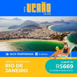 Pacote para o Rio de Janeiro